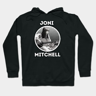 joni mitchel || white Hoodie